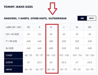 HILFIGER TOMMY Jeans - džíska, bunda ,velikost "M", NOVÁ - 20