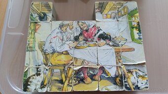 Retro dřevěné kostky - 20