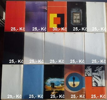 Sbírka knih z Edice Magnet 1967 - 1993 - 20