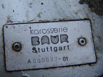 BMW 315 E21 BAUR roadster targadach - 20