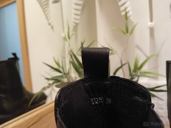 Badura dámské chelsea polokozačky vel. 39 kožené - 20