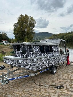 Rybářská loď Hammer 590C , Rybářský člun s kajutou - 20