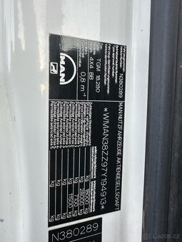 MAN TGM 18.280. Nosič kontejneru 4X4 - 20