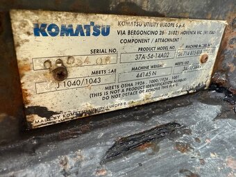 Kolový nakladač KOMATSU SK714 - 20