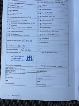 Volkswagen Golf VII 7 1.6 TDi 81KW servisni kniha - 20