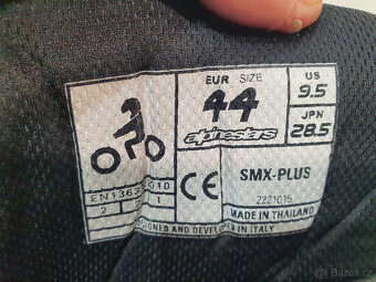 44 Alpinestars SMX-PLUS Vysoke boty na motorku - 20