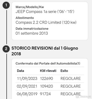 Jeep Compass 2013 Limited, 2.2CRD 4x4, 133.000km - 20