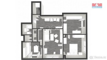 Prodej bytu 3+1, 82 m², Praha, ul. Služská - 20