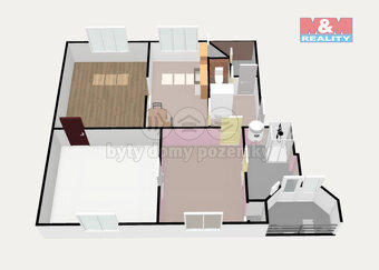 Prodej bytu 3+1, 86 m², Abertamy, ul. Vodárenská - 20