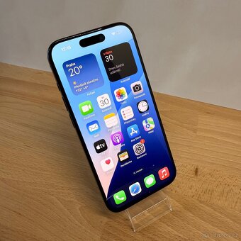 iPhone 15 Pro 128GB, 100% baterie, modrý, eSIM (rok záruka) - 20