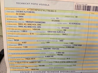 BMW X3, M Packet, XDRIVE, odpočet DPH - 20