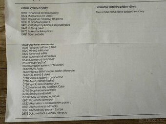 E46 320ci 6 válec M packet II originál z výroby, navi xenon, - 20