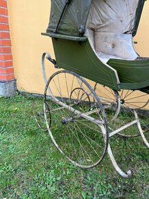Starožitný kočárek pro dítě č. 1500 REZERVOVÁNO - 20