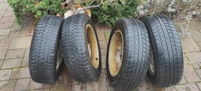 Kola 15, 4x hliník PEUGEOT,CITROEN ,zimní pneu 195/65R15 - 20