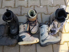 pár SNOWBOARDů dl.130 až 160 + boty 30 až 47 - 20