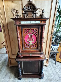 Starožitný Polyphon Musikwerke Leipzig, Německo, 1896 - 20