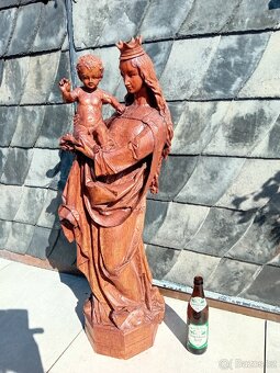 Socha Panna Maria a Ježíšek. Madona s dítětem - 20