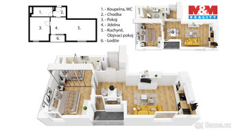 Prodej bytu 2+kk, 42 m², Černý Důl - 20