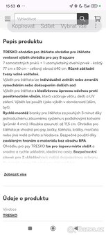 Ohrádka pro psy v.80cm, zánovní - 20