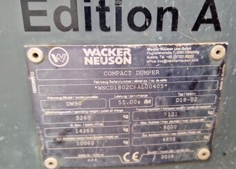 Dempr Wacker Neuson DW90 - 20