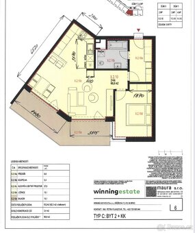 Pronájem bytu 2+kk 67 m² Bučovice, U Škol - 20