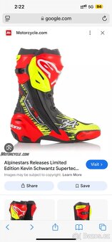 Alpinestars Supertech R Vented 34 Limited Edition Schwantz - 20