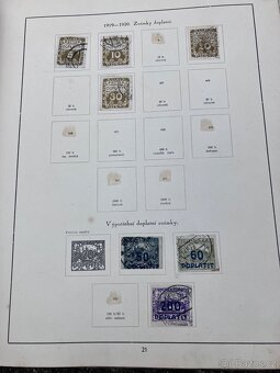 Sbírka poštovních známek. - 20