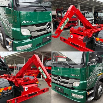 MERCEDES-BENZ ATEGO 1218 HÁKOVÝ NOSIČ vh100 HYDRAULICKÁ RUKA - 20