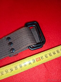 Kožená taška, opasky 2 ks a pouzdro na zbraň zn. LOBO - 20