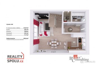 Prodej, domy/rodinný, 100 m2, Hlavní 416, 25207 Štěchovice,  - 20