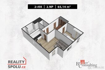 Prodej, byty/2+kk, 65.14 m2, 46601 Jablonec nad Nisou, Jablo - 20