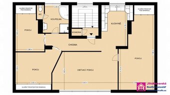 Prodej podkrovního bytu 4+1, 106 m², zahrada, Břeclav - 20