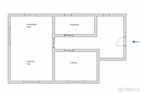 Prodej, bezbariérový byt 2+kk, 63,5 m2 + terasa 12 m2, Turno - 20