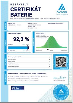 Combo-e Life Elegance - elektro, 100 kW, 2022, SoH 92% - 20