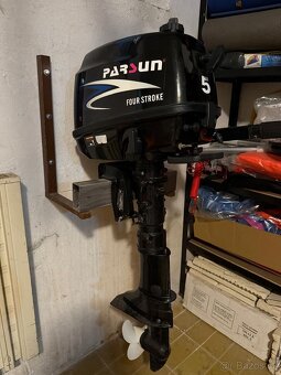 Člun Gladiátor + motor Parsun F5BMS + Bimini + vesty - 20