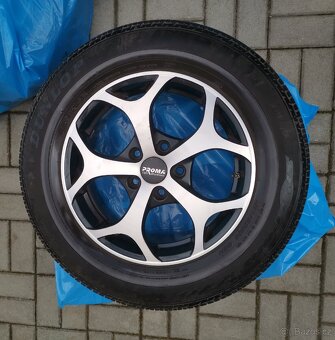 Komplet letní kola sada alu Dunlop kol - 20