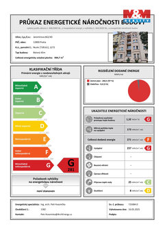 Pronájem bytu 2+kk, 63 m², Praha, ul. Jaromírova - 20
