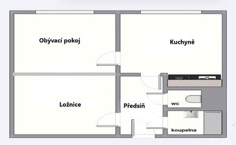Prodej, byt 1+1, 39m2, ul. Brněnská, Plzeň - město - 20