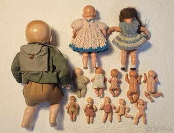 Staré panenky SCHILDKRÖT - želvičky - 20