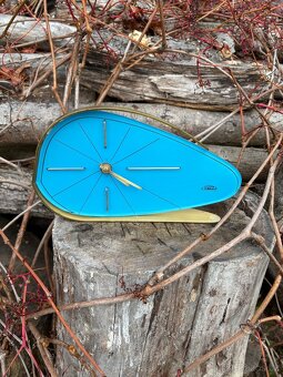 Hodiny Prim Brusel Modré "Kapka" - 20