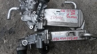vw škoda eger ventily + chladiče výfukových plynů - 20