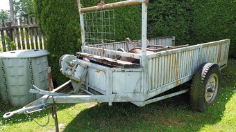 Traktor a valník domácí výroby. - 20