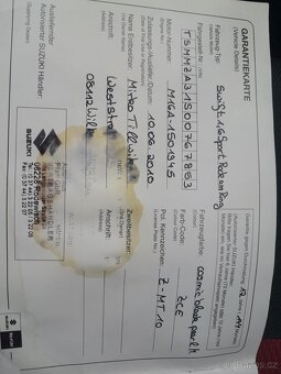 Suzuki Swift SPORT 1.6i 92kw klima, serviska - 20