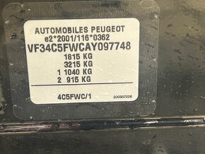Peugeot 308 1.6 VTi 88 kW 2010 aut klimatizace, - 20