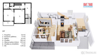 Prodej rodinného domu Košátky, celková plocha 262 m² - 20