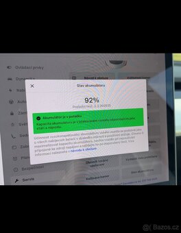 Tesla Model 3 Standard Range Plus LFP r. 2020 SOH 92% DPH CZ - 20