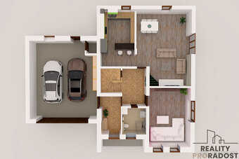 Prodej rodinného domu 240 m², pozemek 569 m² U potoka, Kobyl - 20