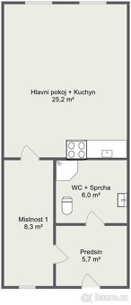 Prodej bytu, Brno - Zábrdovice 1+1 - 20