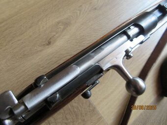 Puška Kropáček, Kropatschek , 8x60R ,  PRAVY DĚLOSTĚLEC, tor - 20