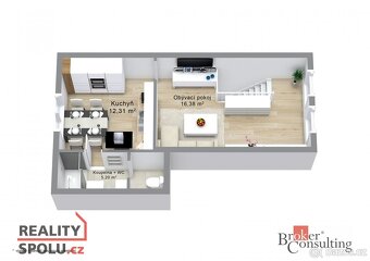 Prodej, byty/2+1, 62 m2, Dolní 30, 36263 Dalovice, Karlovy V - 20